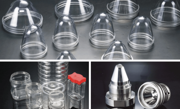 Máquina de soplado para frascos de boca ancha