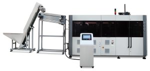 Máquina de moldeo por soplado lineal totalmente servo