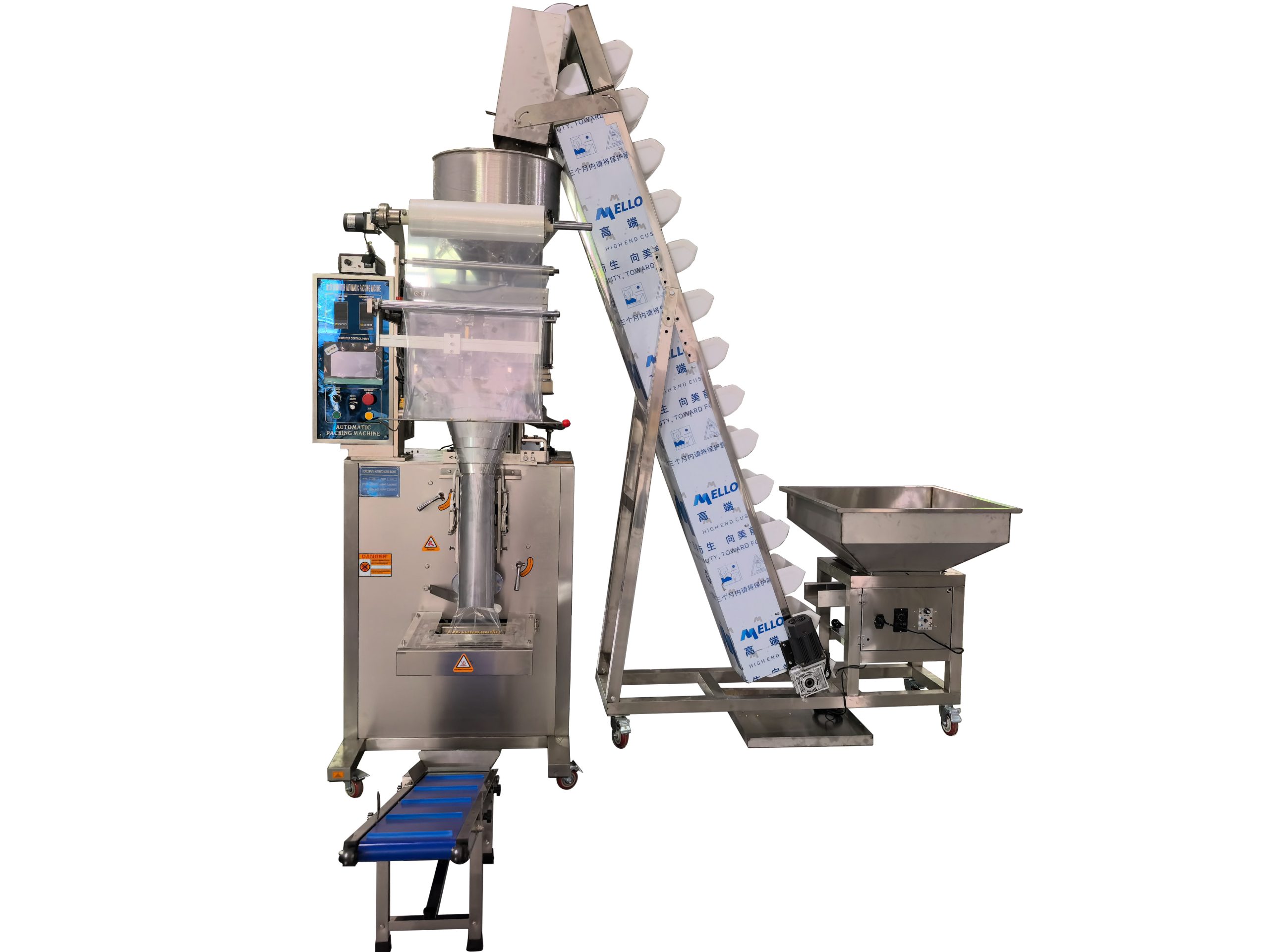 máquina VFFS para productos de flujo libre