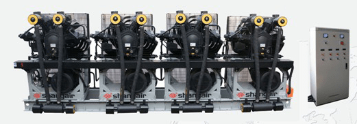 Compresor de pistón alta presión para PET