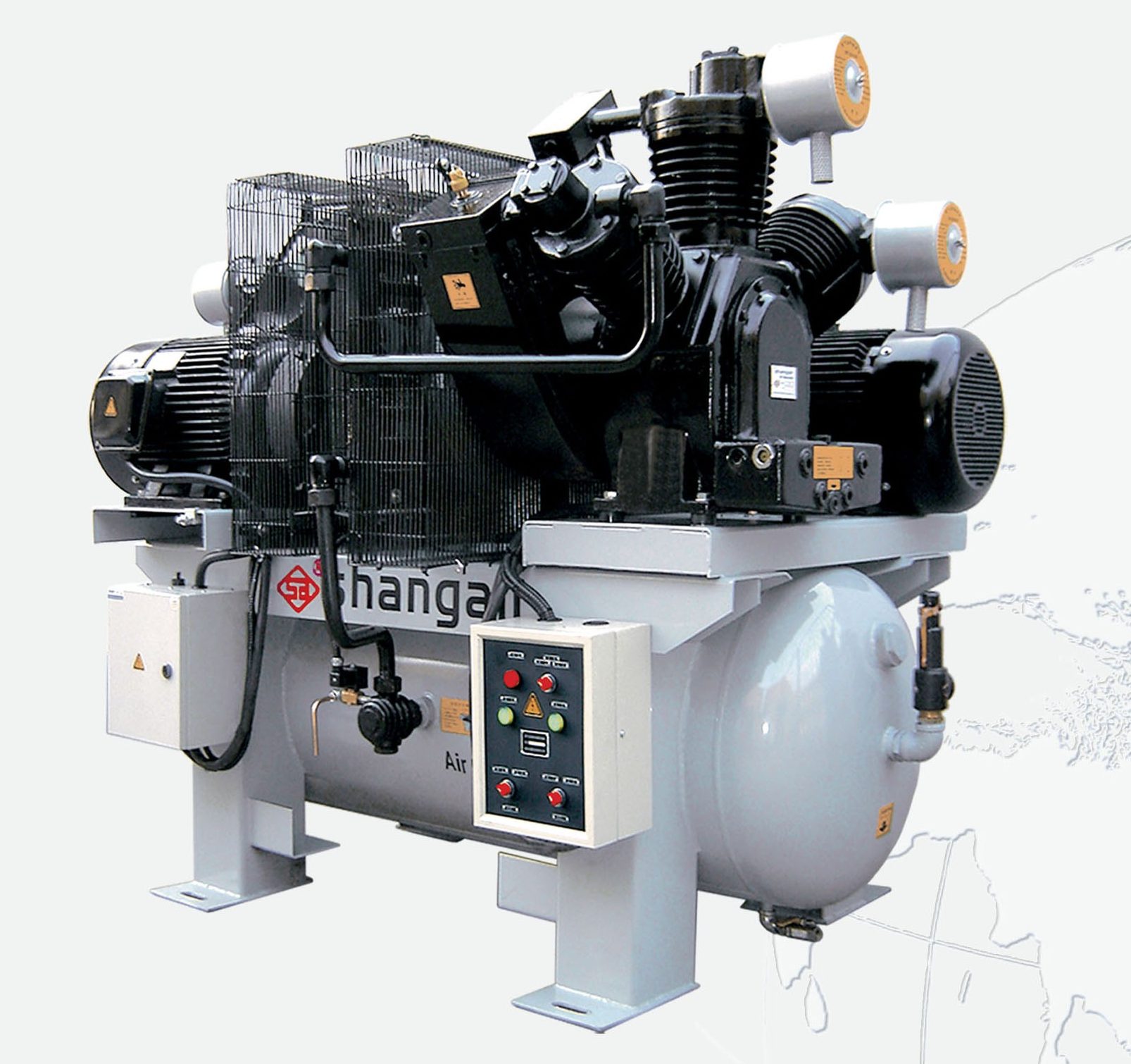 Compresor de tornillo para PET