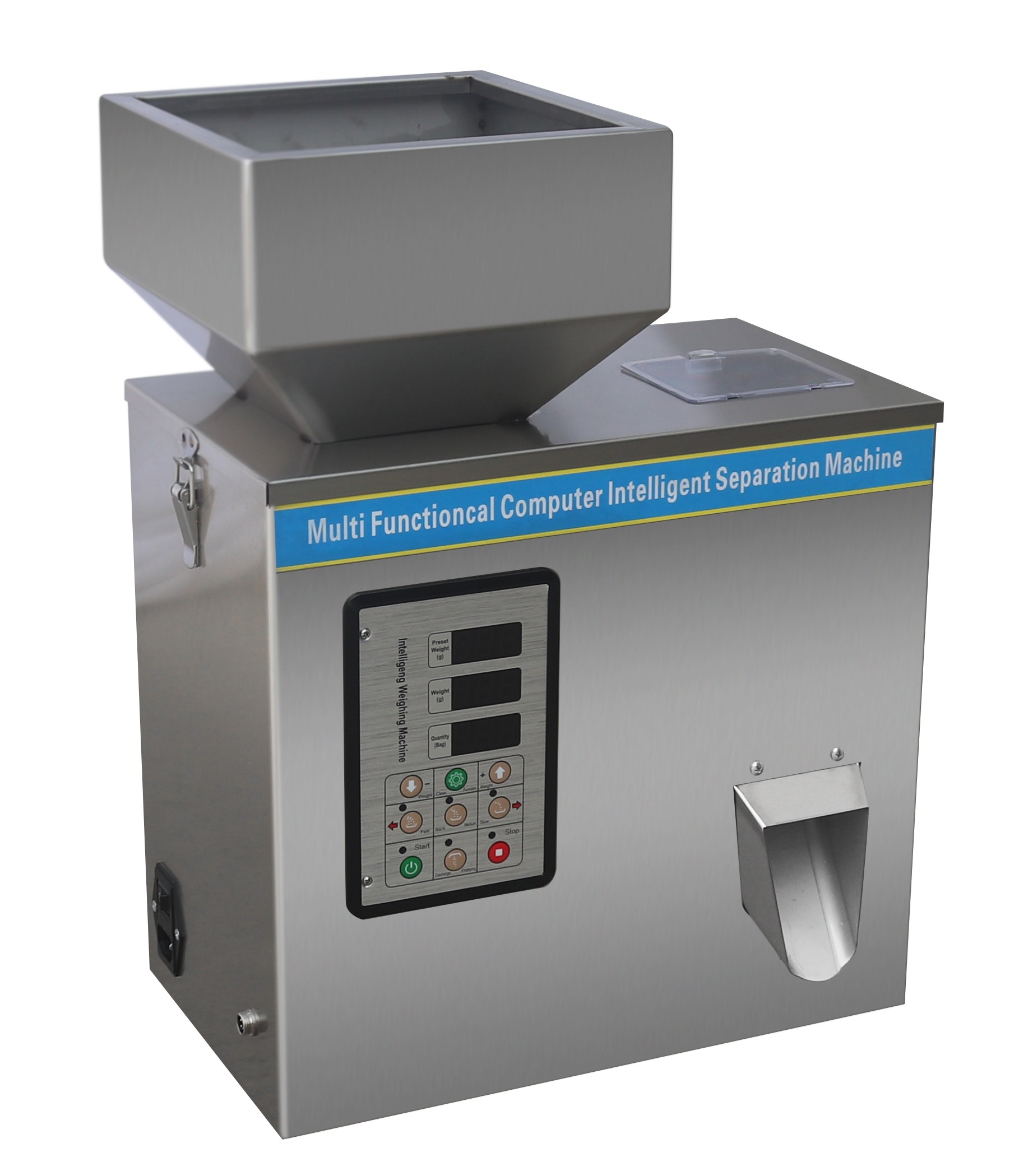 máquina de dosificación de polvo con PLC