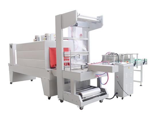 enfardadora automática para cartones grandes con película PE
