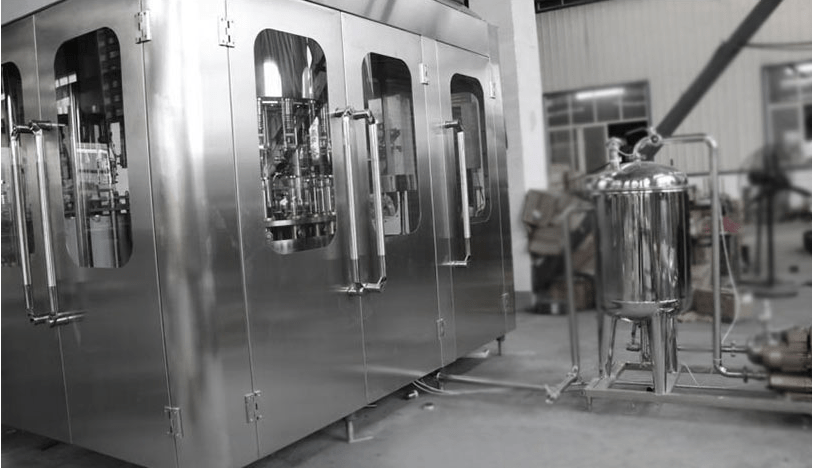 máquina automática de lavado llenado y tapado para agua mineral