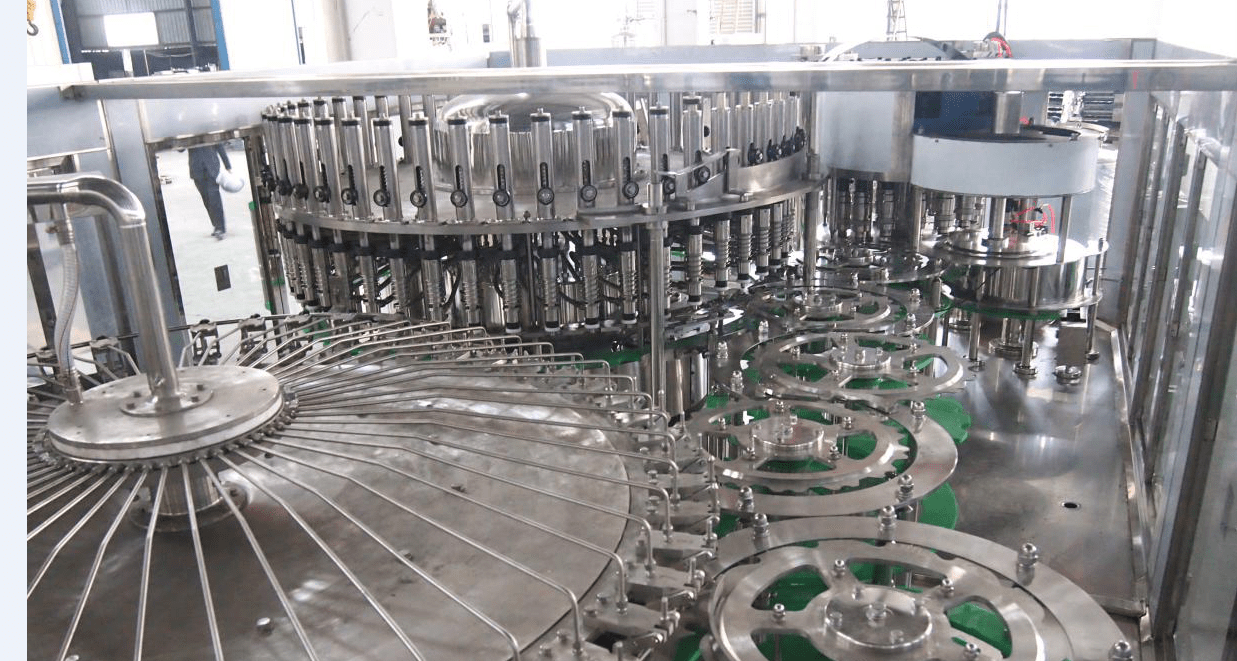 máquina automática de lavado llenado y tapado 24000 botellas por hora

