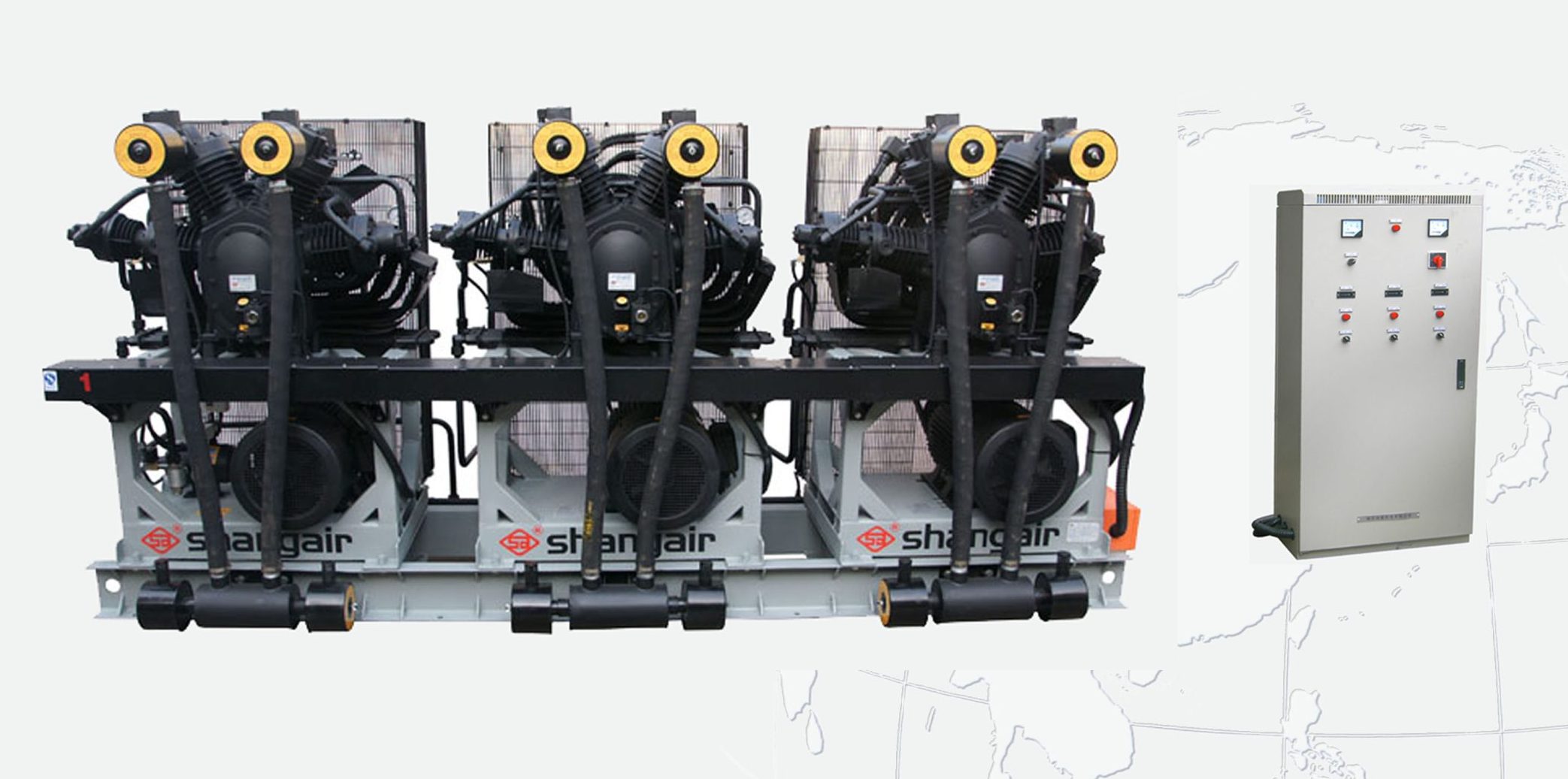 Compresor de tornillo para PET