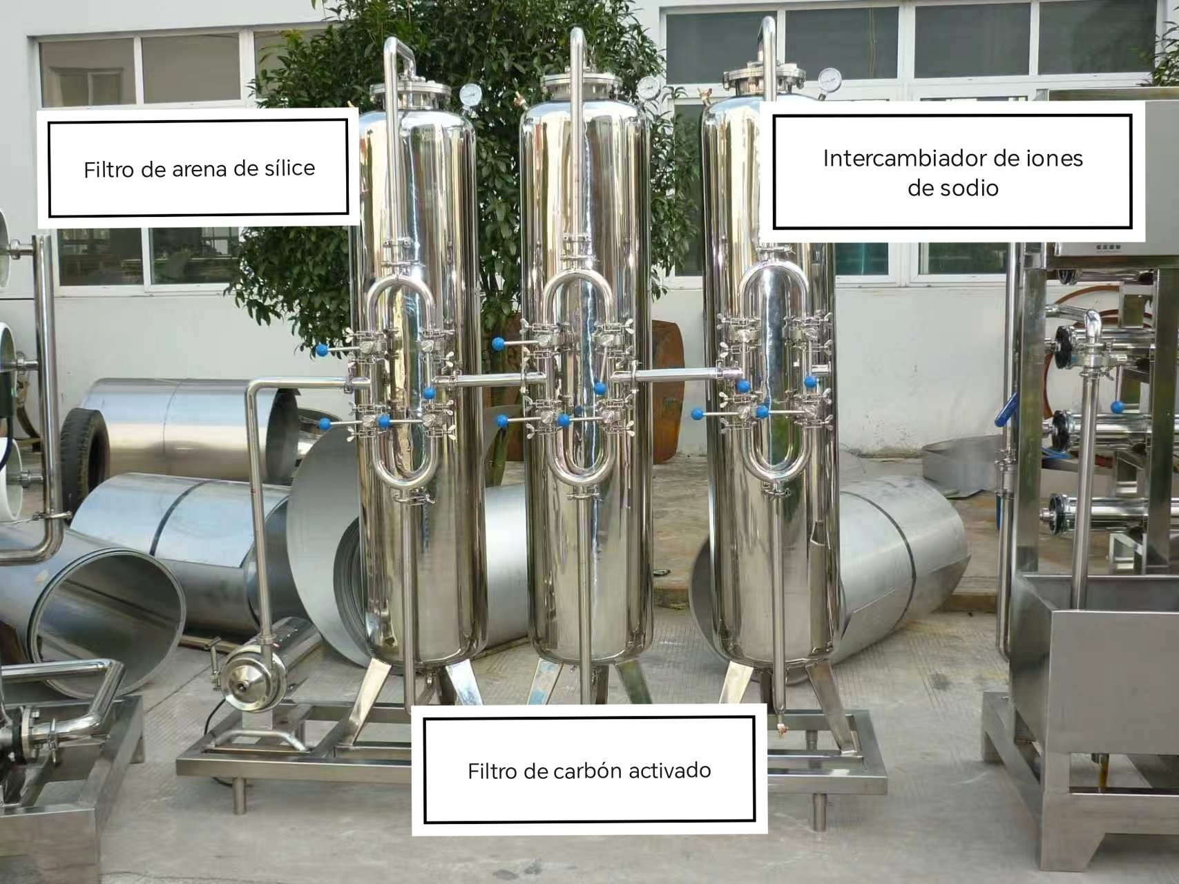 Instalación de tratamiento de agua