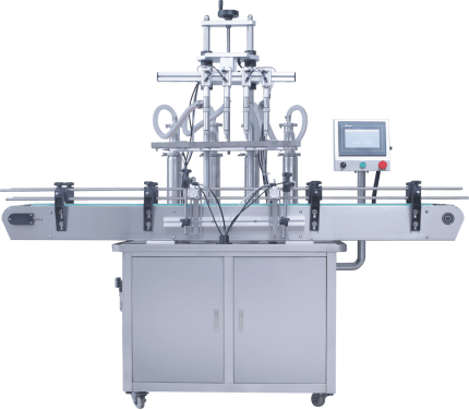 Llenadora de salsa de 4 cabezales