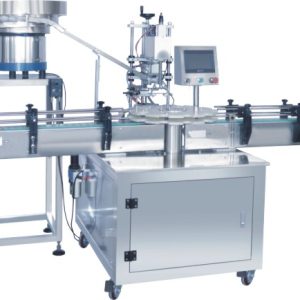 Tapadora con alimentador vibratorio